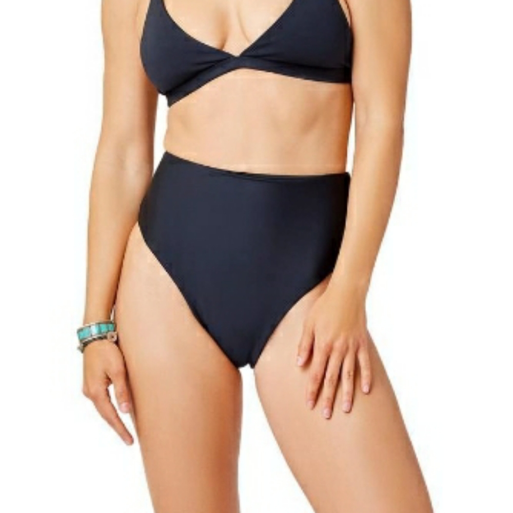 Carve Designs Lani High Waisted Compression Swimsuit Bikini Bottom Medium NWT